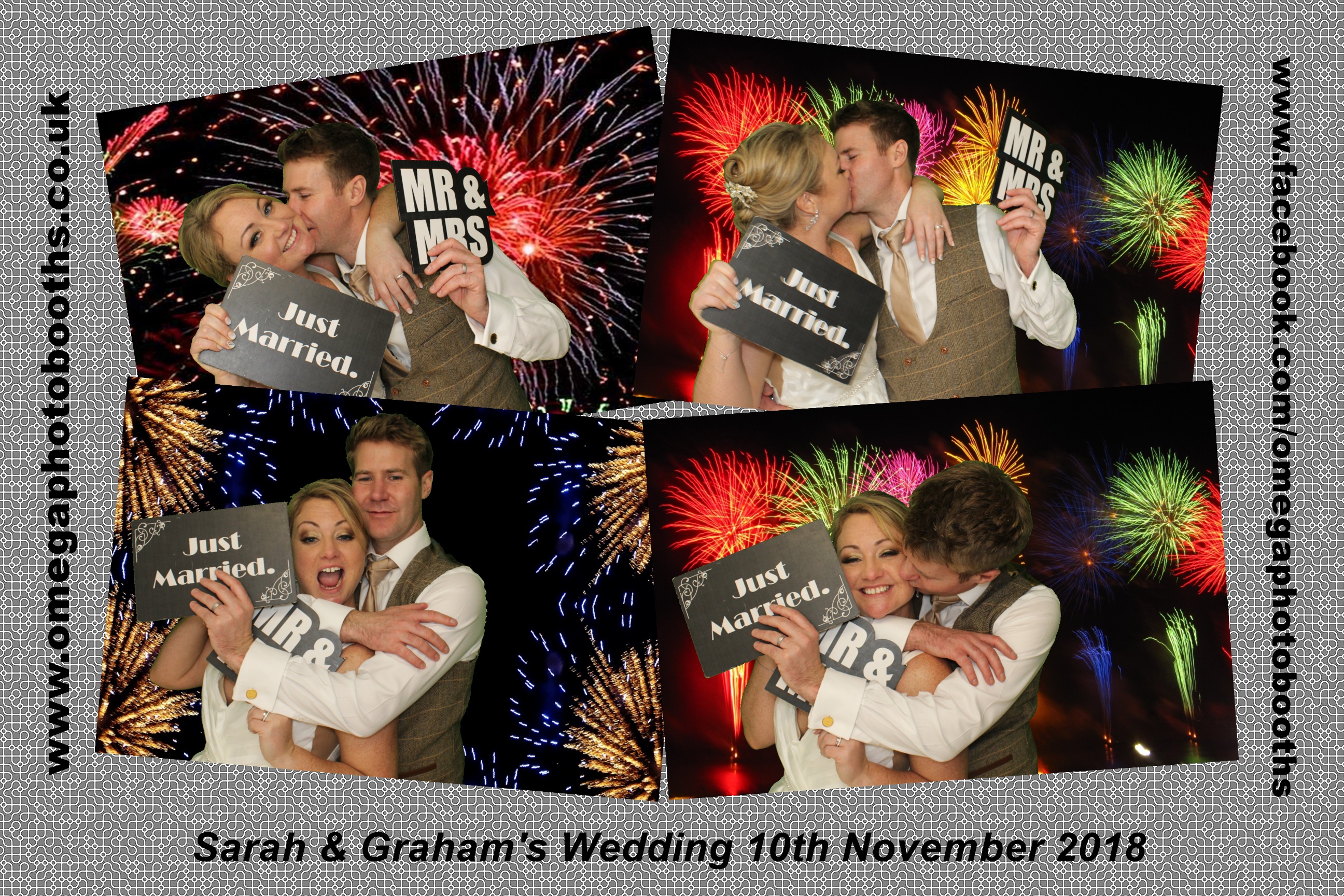 Sarah and Graham’s wedding | View more photos from the event at gallery.omegaphotobooths.co.uk/u/Omega-Photobooths/Sarah-and-Graham’s-wedding